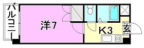 メゾン桑原 505 号室 ｜ 愛媛県松山市桑原7丁目（賃貸マンション1K・5階・21.45㎡） その2