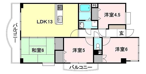 同じ建物の物件間取り写真 - ID:238007195244