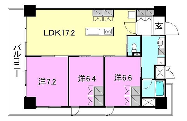 同じ建物の物件間取り写真 - ID:238007259859