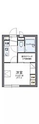 間取図画像 1K