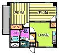 第98杉フラット4階4.8万円