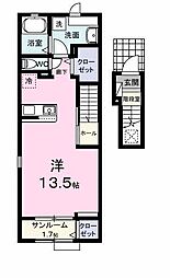 間取図画像 ワンルーム