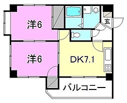 間取図画像 2DK