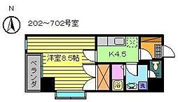 間取図画像 1DK