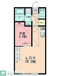 ｍａｉｓｏｎ　ｄｅ　ｐａｓｔｅｌ 1階1LDKの間取り