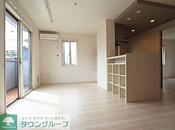 ドリームヴィラE 1階2LDKのリビング/ダイニング