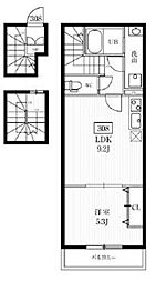 アーバンパーク宮前平WEST 1LDKの間取図画像