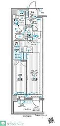 パレステージ横浜十日市場 1LDKの間取図画像