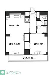 ヴェルデ藤ケ丘 1LDKの間取図画像