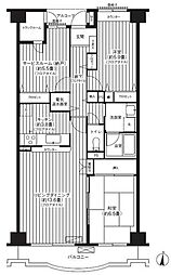 エクレール21 3LDKの間取図画像