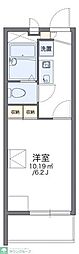 レオパレスアーバン向丘 1Kの間取図画像