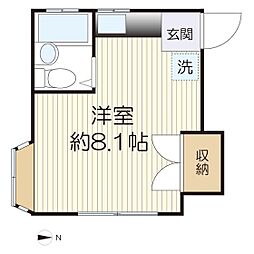 間取図画像 ワンルーム