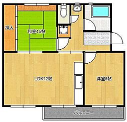 徳力団地133棟302号 3階