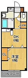 間取図画像 1DK