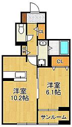 ルーミー新町 1階
