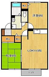 セジュール福西 1階