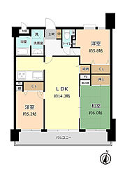 間取図画像 3LDK