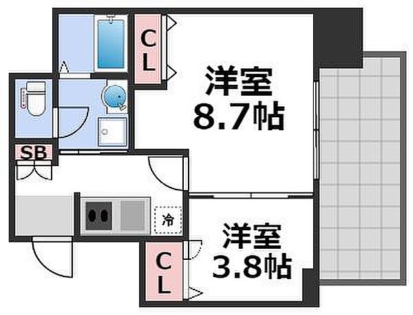 同じ建物の物件間取り写真 - ID:227084774078