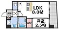 アドバンス難波ラシュレ11階10.7万円