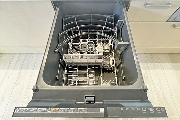 （食器洗浄乾燥機）家事の負担を軽減する食洗機付き！嬉しい時短アイテム♪