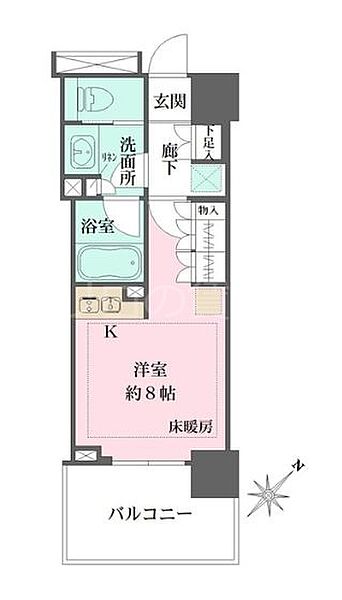 同じ建物の物件間取り写真 - ID:213108042142