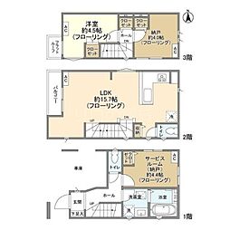 Ｋｏｌｅｔ蒲田11 1SLDKの間取り