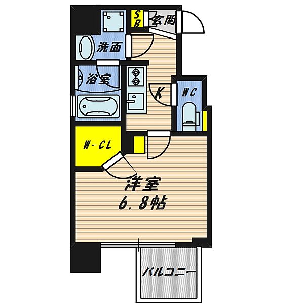 SOAR城東蒲生 ｜大阪府大阪市城東区成育1丁目(賃貸マンション1K・2階・24.89㎡)の写真 その2