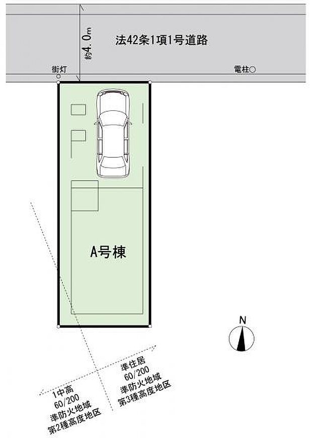 A号棟区画図