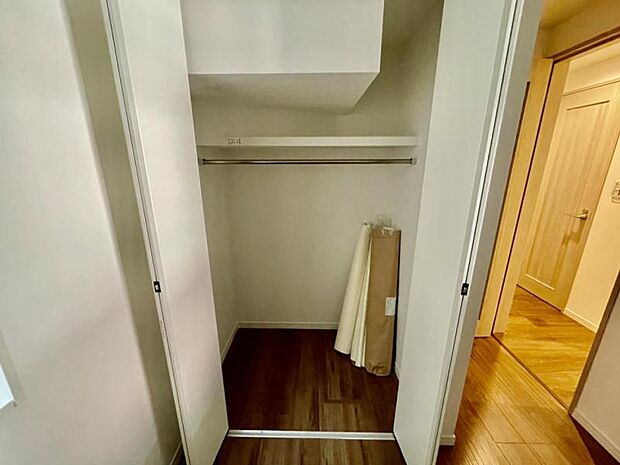 各部屋に収納が充実しており、整理整頓がしやすい設計です。