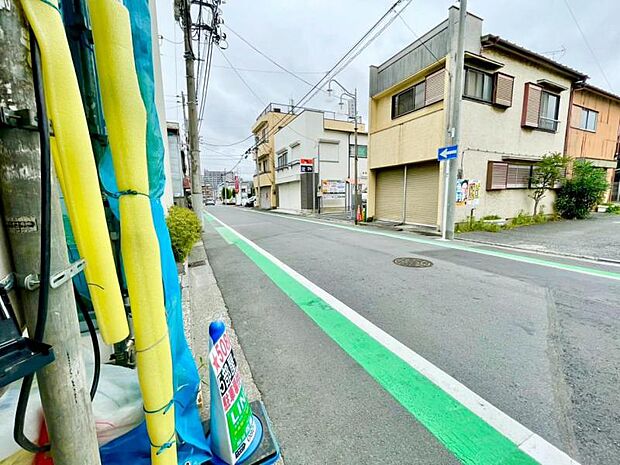 車通りが少なく、静かで安心して暮らせる環境です。
