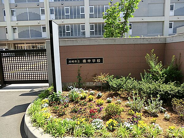 川崎市立橘中学校　480ｍ