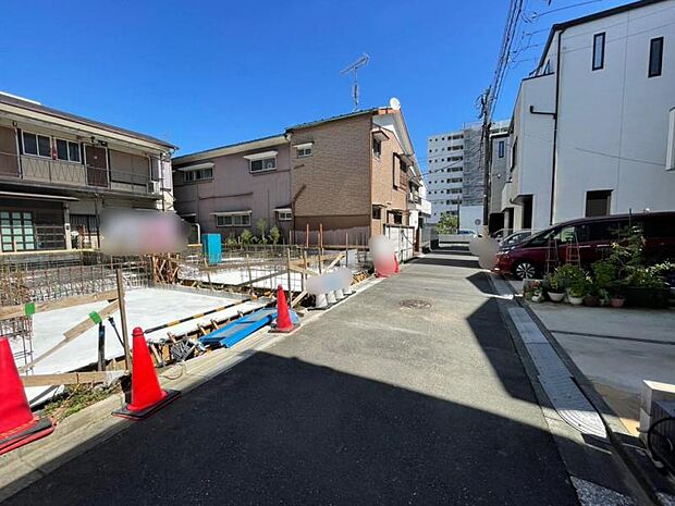 完成前だからこそ、周辺環境や日当たりを現地でしっかり確認できます。