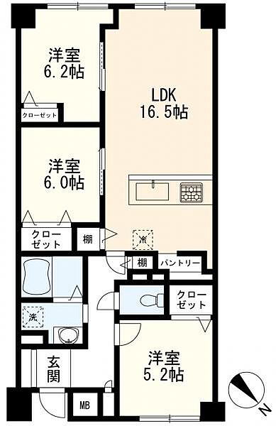 3LDK