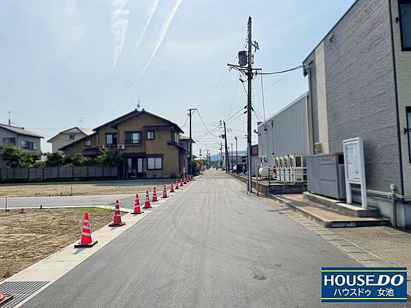 現地（2024年06月）撮影道路幅員約6ｍ（市道）