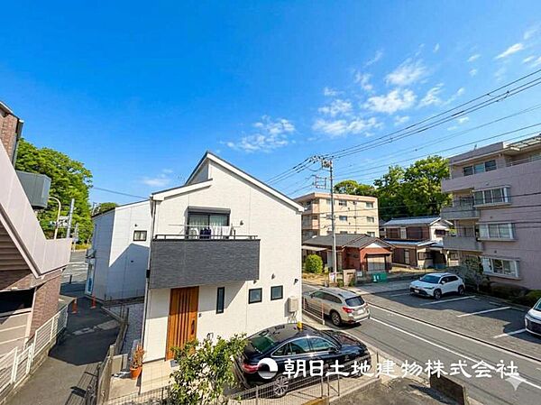 【眺望現地】朝から青空が広がると気持ちが良いですね！心も体も整えてくれますね！