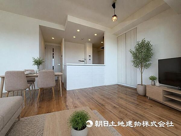 【リビング】大切なご家族が集まるからＬＤＫはこだわりたいです！オシャレなリビングでゆったりと※家具はイメージです。