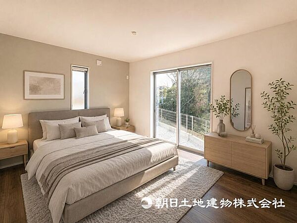 【リビング】家族だんらんの時間が増えそうなこだわりの空間！！大型の家具を配置しても余裕があります家具はイメージです。※家具等はイメージです。