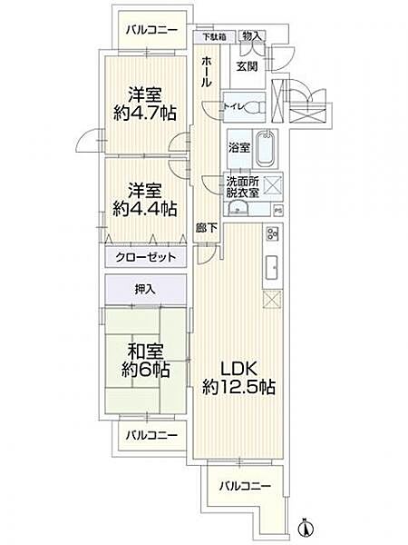 間取り：323000460864