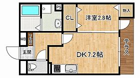 兵庫県神戸市東灘区青木6丁目（賃貸アパート1DK・1階・30.33㎡） その2