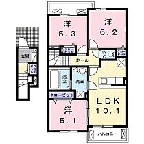 兵庫県高砂市阿弥陀町魚橋（賃貸アパート3LDK・2階・64.74㎡） その2