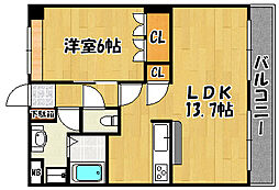 JR山陽本線 明石駅 バス11分 和井取口下車 徒歩3分の賃貸アパート 2階1LDKの間取り