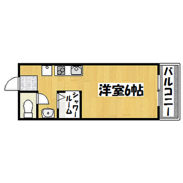 兵庫県神戸市垂水区千鳥が丘2丁目(賃貸マンション1K・3階・17.01㎡)の写真 その2
