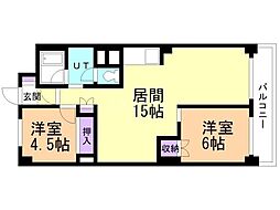日商岩井琴似マンション 6階/-