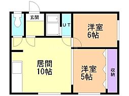 薫風ハイツ 1階