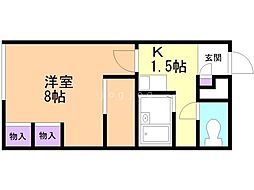 レオパレスW West 1階