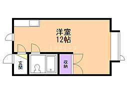 フレンドリーハウス ワンルームの間取図画像