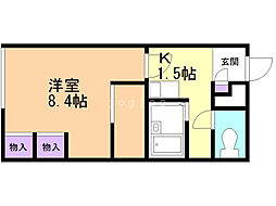 レオパレスTRESBIEN十勝 1階
