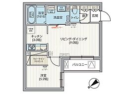 エフュート二十四軒 4階