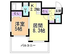 スクーデリア発寒中央 1階