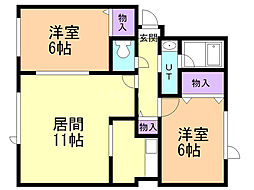 ノベル西宮の沢伍番館 2階
